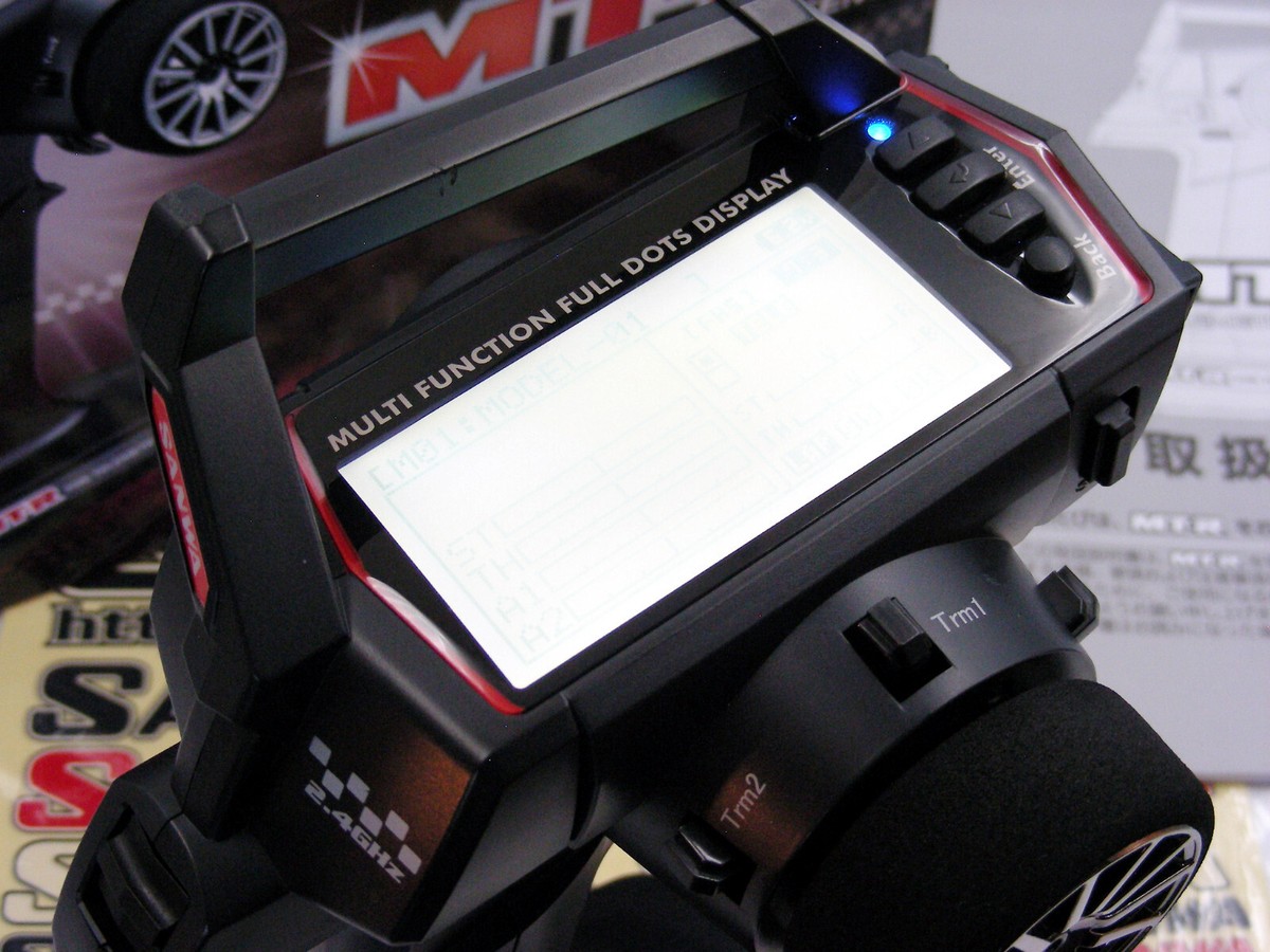 Sanwa Airtronics MTR 2.4GHz 4Ch Telemetry FH5 SUR SSR Radio Sanwa Airtronics MTR 2.4GHz 4Ch Telemetry FH5 SUR SSR Radio