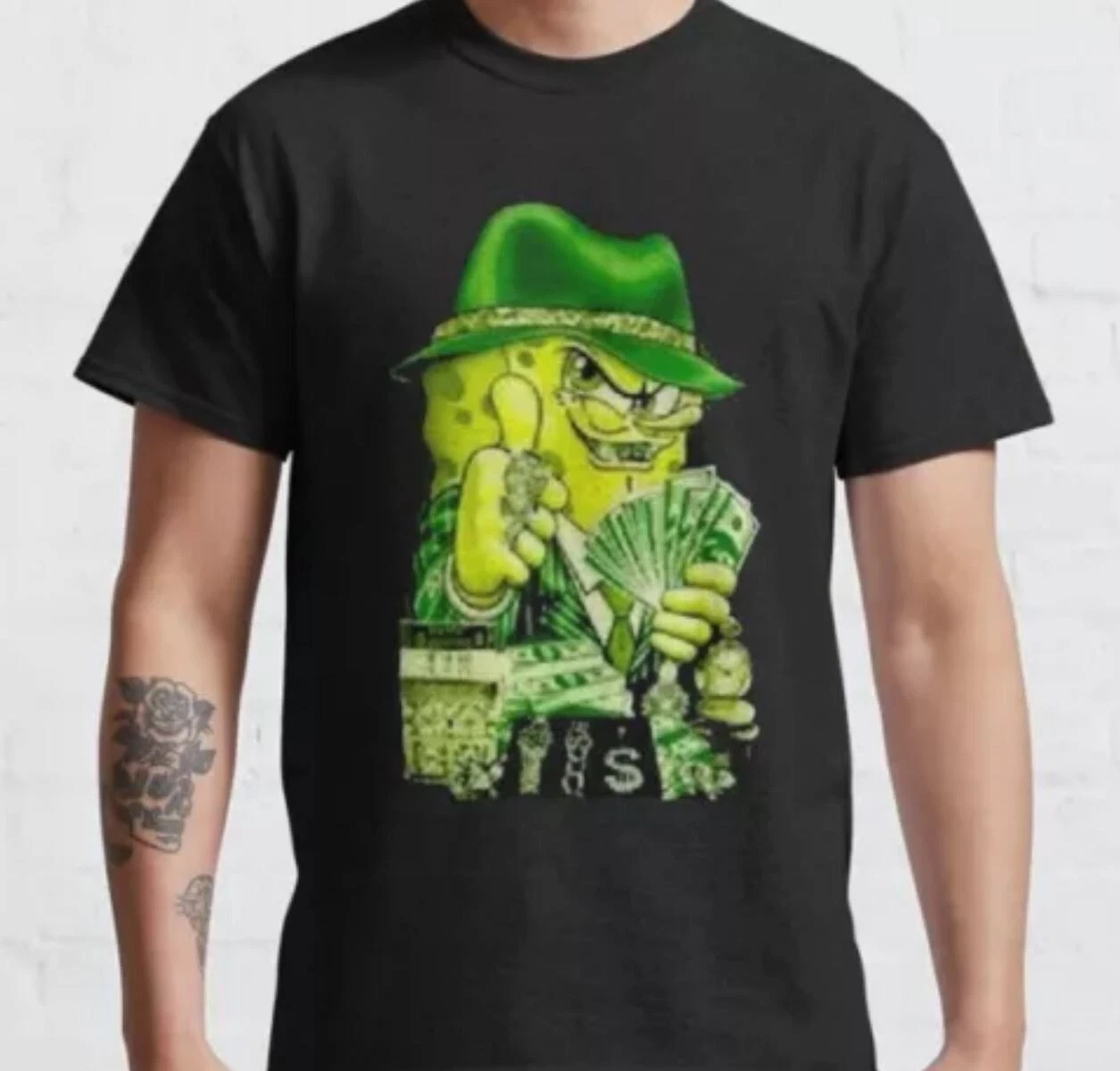 Gangster SpongeBob Classic T-Shirt
