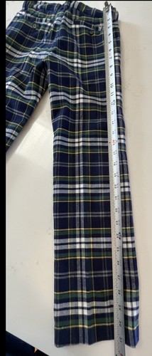 Boys 8 Janie And Jack Plaid Christmas Dress Pants Retails $72 - Picture 6 of 10