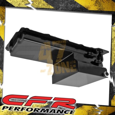 Steel For Chevy Gm Ls Engines Oil Pan 7 Qt 90 Degree Fitting - Black