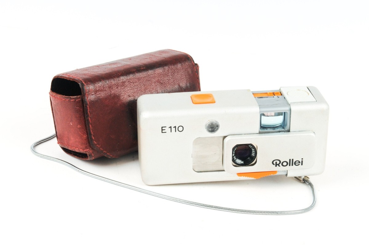 Rollei E110 Compact 110 Film Camera Batteries Not Included (1649G)