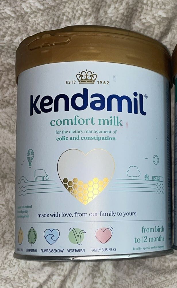 Kendamil Comfort Milk Powder for colic and constipation 800g Baby
