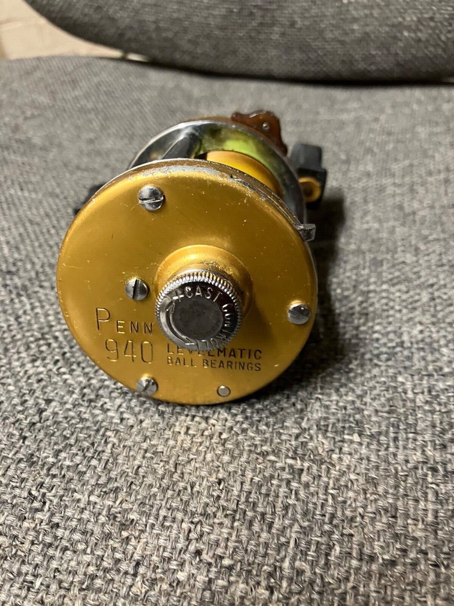 PENN 940 LEVELMATIC BALL BEARINGS BAIT-CASTING FISHING REEL