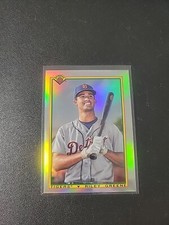 2020  Bowman #90B-RG Riley Greene 1990 Chrome Refractor Detroit Tigers