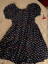 NWTGirls dress Epic Threads Big Girls Daisy Stripe Printed Peasant Dress size S