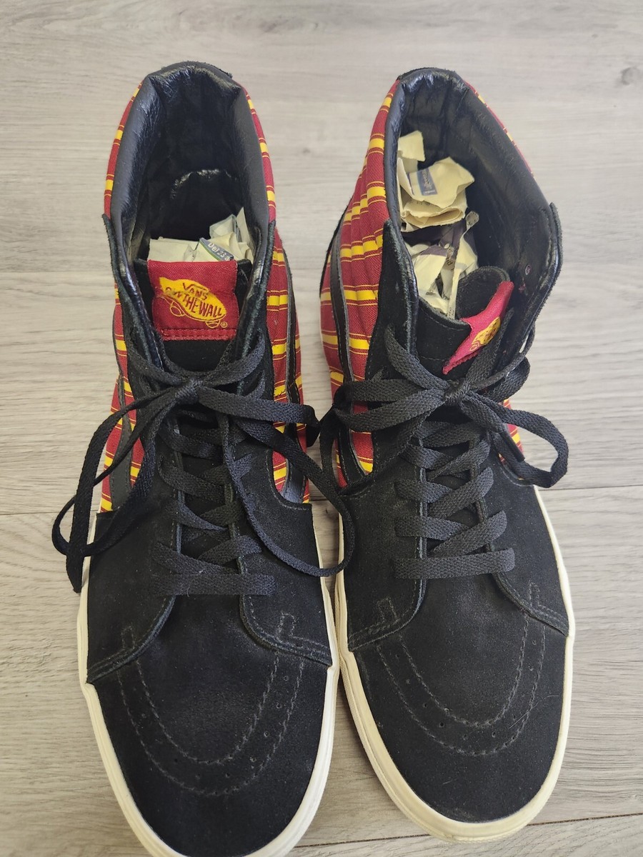 Vans x Harry Potter Gryffindor SK8 Hi Shoes Mens 11.5 US 
