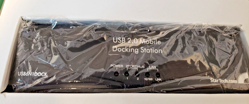 StarTech USB 2.0 Mobile Docking Station for Laptop or Desktop Systems New - Picture 3 of 6