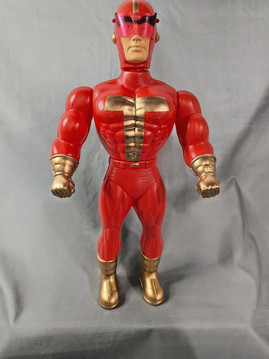 TURBOMAN BLOW-MOLDED PLASTIC BOOTLEG - JINGLE ALL THE WAY