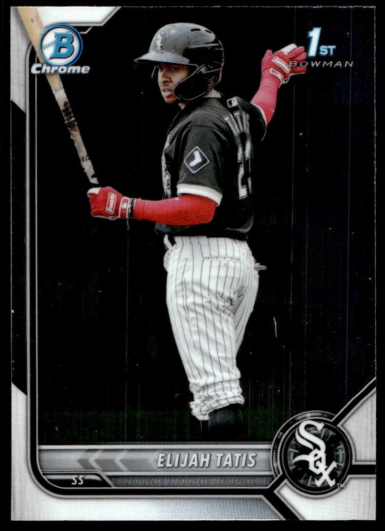 2022 Bowman Chrome Prospects Elijah Tatis G141 Chicago White Sox #BCP-23
