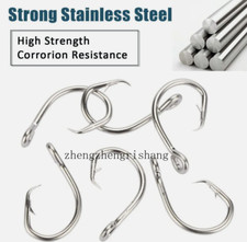 Ami Da Pesca 200 Pezzi - 10 Misure Diverse, Acciaio Al Carbonio, Per Acque Dolci E Salate - Foto 11