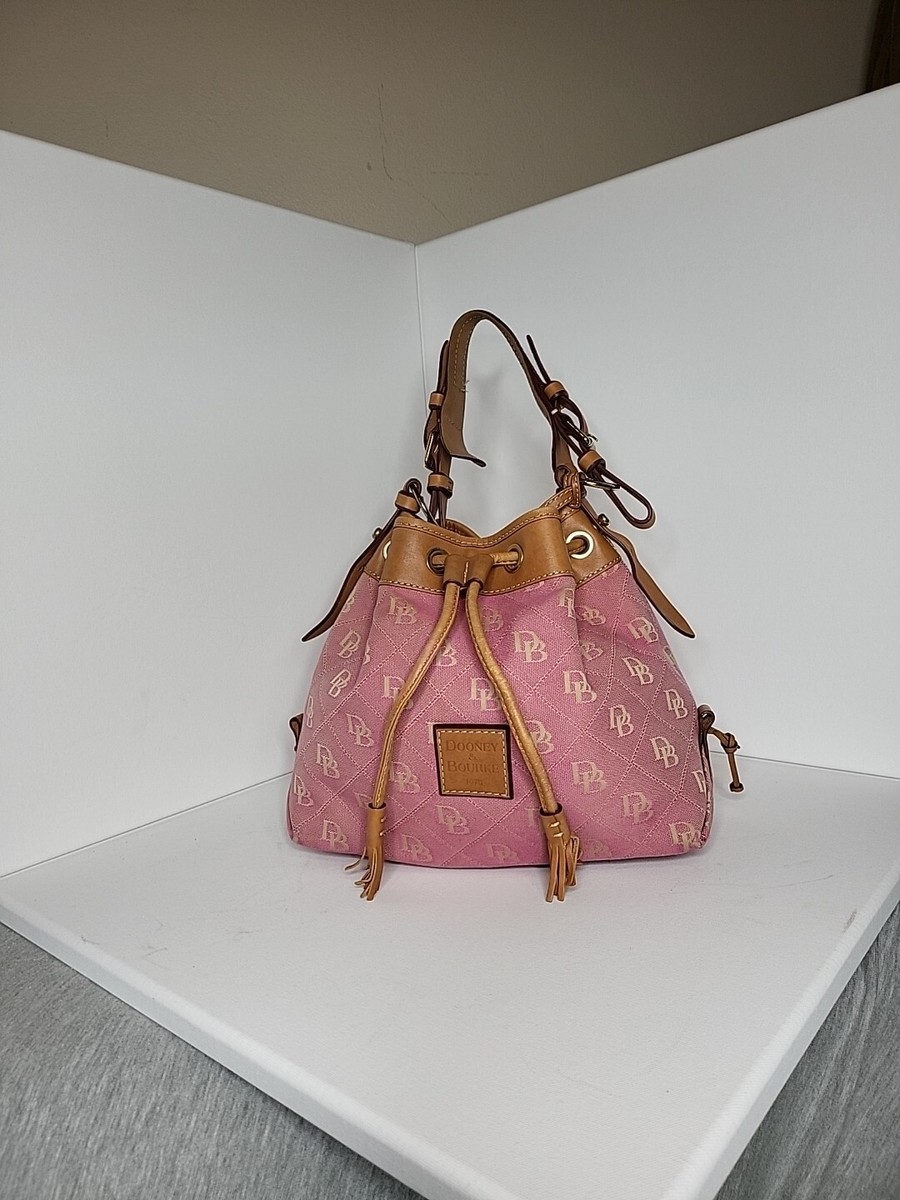 Pink Monogram Dooney And Bourke Pink Purse Dooney Bourke M