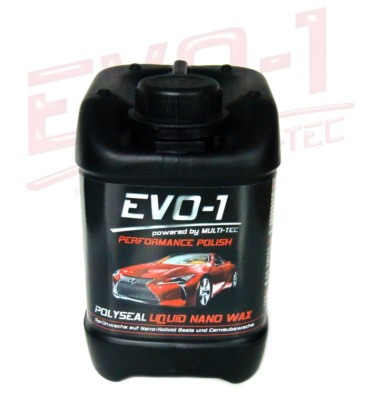 [EUR10,76/L] 2,5 L EVO-1 POLYSEAL Liquid Nano Wax Carnauba Sprühwachs Sprühglanz
