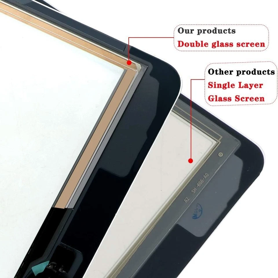 Kakusiga Compatible with ipad Mini/iPad Mini 2 Touch Screen Digitizer Complete - Image 2 of 4