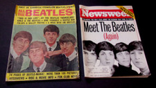 1964 "ALL ABOUT THE BEATLES" No. 1 & Newsweek "Meet the Beatles Again" Magazines