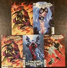 AMAZING SPIDER-MAN #36 SET OF 5 1:100,25 ADAMS JR ROMITA JR SR VARIANT COMIC BA
