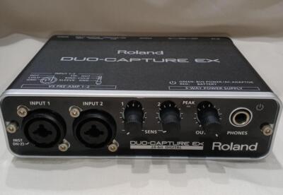 セイジ　Roland DUOCAPTURE EX Roland Duo Capture EX UA-22 USB Audio/MIDI Interface W