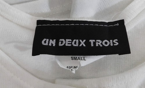 UN DEUX TROIS Girl's White Long Sleeve Cardigan Sweater Sz S ($50) - Picture 5 of 5