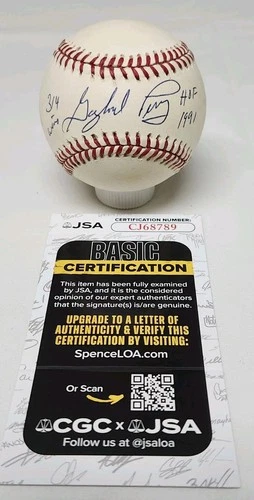 Gaylord Perry Signed Rawlings Official National League Baseball JSA COA A2