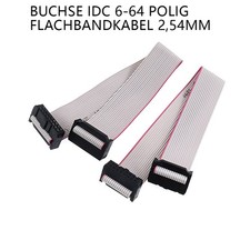 IDC 6-64 Polig Flachbandkabel 2,54MM Pitch L�...
