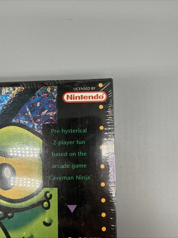 Joe and Mac Super Nintendo SNES Factory Sealed New Data East Authentic - Image 2 of 4