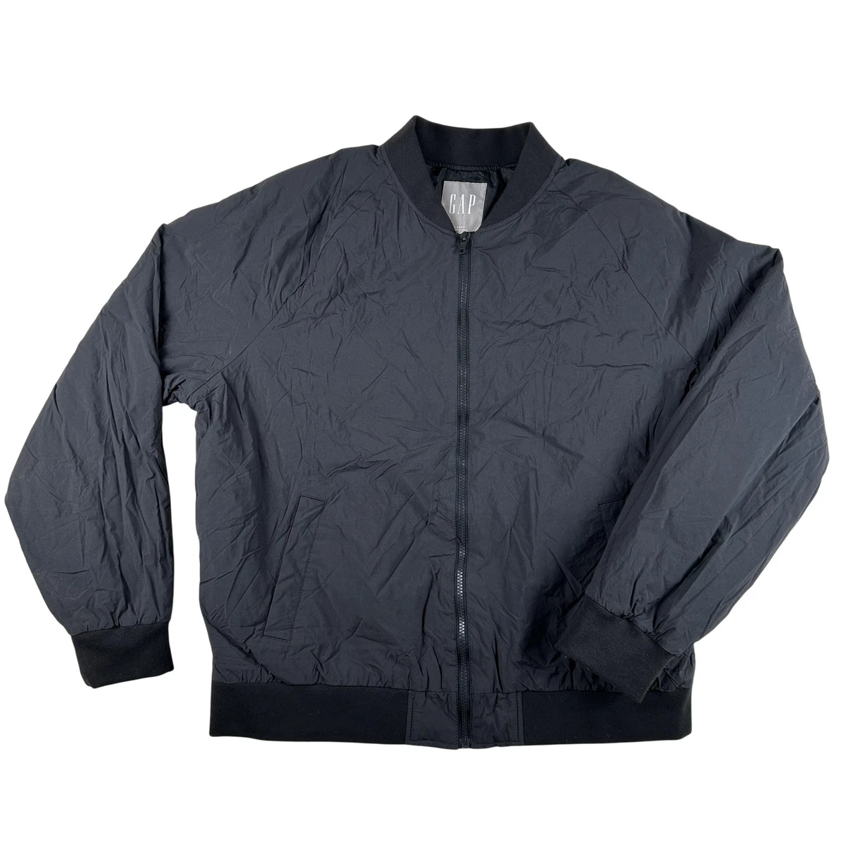 Gap Black Coats, Jackets & Vests Nylon Outer Shell for Men for