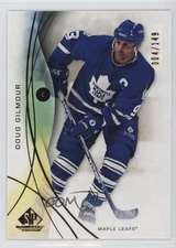 2024-25 Upper Deck SP Game Used Legends Gold /149 Doug Gilmour #170 HOF