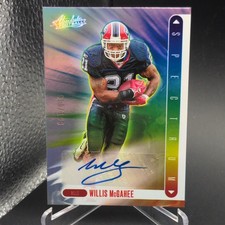 WILLIS MCGAHEE 2024 PANINI ABSOLUTE SPECTRUM AUTOGRAPH AUTO 18/199