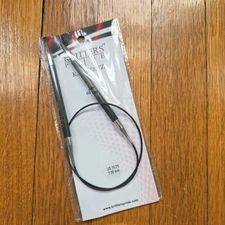 Knitter's Pride Karbonz Size US 10.75, 24" Circular Knitting Needles 