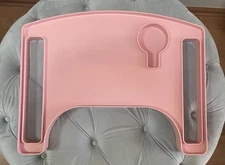 Sigo Pink Walker Tray For Rolling Walker with Cupholder For Standard Walkers
