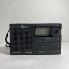 Grundig G6 Aviator Buzz Aldrin Edition Radio AM/FM/Shortwave Powers On - As Is