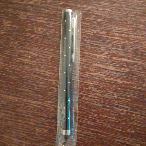 Black Universal Stylus Pen – Spotty Rubber Tip for Touchscreen Devices - 第 3/5 張圖片