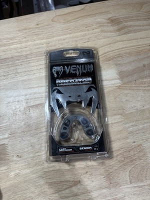 Venum Predator Competition Series Mouthguard Gray / Black w/case (New Sealed)