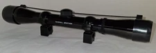 Bushnell Sportview 4X32 Rifle Scope With Duplex Reticle and Mounts and Caps