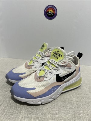 Nike Air Max 270 React 2 Shoes White/Black/Ghost CU4768-100 Women s Size 8