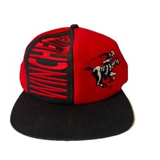 Vintage Winchester Embroidered Hat SnapBack K-Products Made in USA Cap Horse