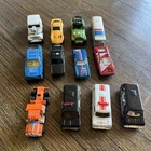 Lot Of 12 Vintage Toy Cars, Tomico, Music, Ideal Toy, unbranded