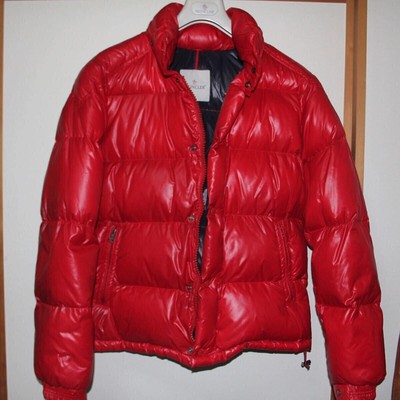 MONCLER Genuine Cleaned EVER Shiny Red T3 Everest