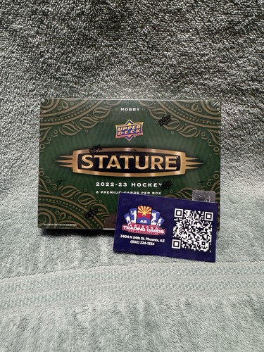 2022-23 Upper Deck Stature Hockey Hobby Box 2022-23 Upper Deck Stature Dignified sealed box
