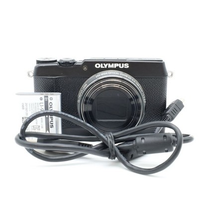 OLYMPUS STYLUS SH-2 schwarz kompakte Digitalkamera getestet funktioniert Japan