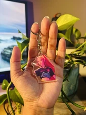 KPop Demon Hunter HUNTR/X Mira Custom Acrylic Keychain