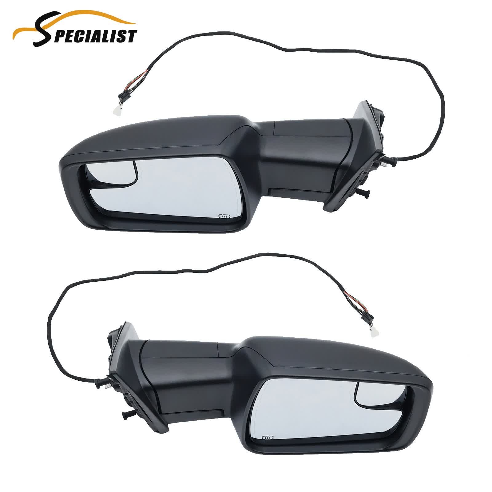 Pair For 2019-2024 Ram 1500 Mirrors w/Heated Turn Signal Driver Passenger Side thumbnail 17