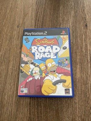 The Simpsons Road Rage (Playstation 2, 2001) komplett mit Handbuch (UK PAL) 