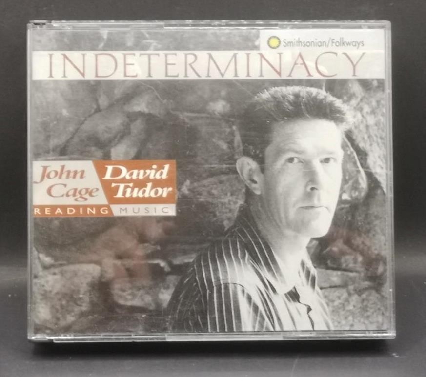 JOHN CAGE Reading DAVID TUDOR Music  INDETERMINACY Smithsonian/ Folkways 2CD
