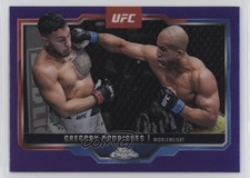 2025 Topps Chrome UFC Purple Refractor Gregory Rodrigues #20 uk2