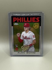 2021 Topps Chrome Alec Bohm RC 1986 Topps Baseball 35th Anniversary #86BC-14 MLB