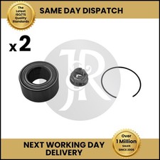 2x Renault 19-21-Clio-Espace-Extra-Kangoo-Laguna Front Wheel Bearing Kit 1986>On