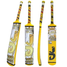 JD 360 Tape Ball Cricket Bat Coconut Tennis Soft Tapeball FMC Full Size Adult
