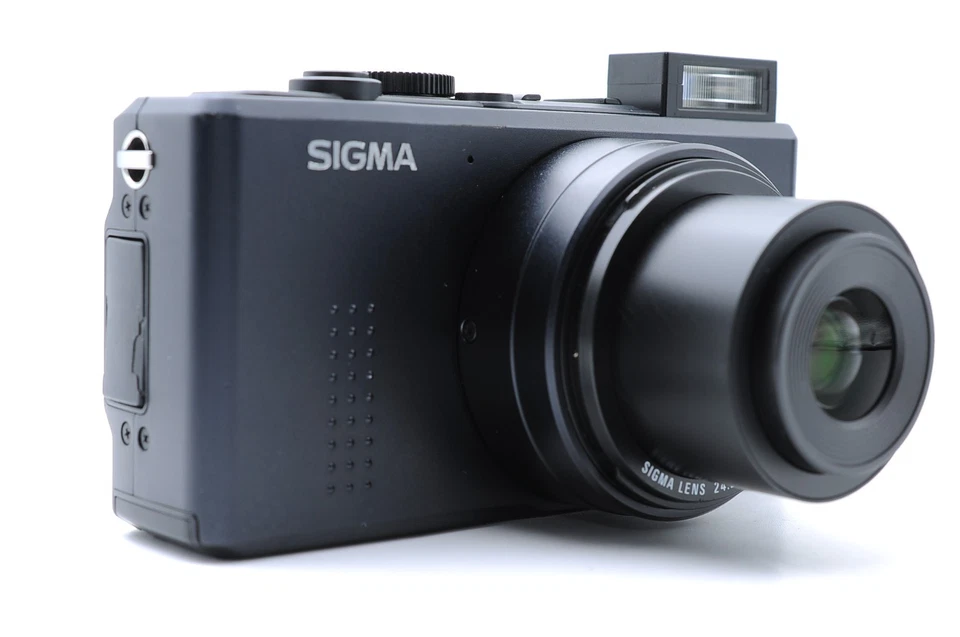 Near Mint Sigma DP2 14MP Compact Digital Camera Black w/ Charger Hood Adapter - Image 3 of 4