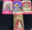Vintage Mattel Winter Fantasy Barbie 1995,1996 Winters Eve Barbie 1994 set Of 4