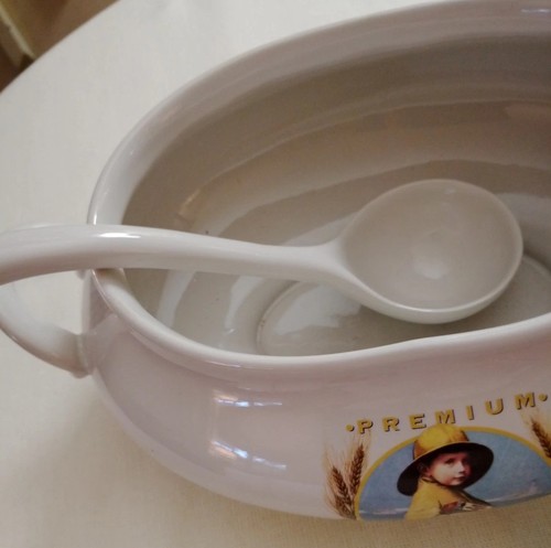 Nabisco Soup Tureen W/Lid & Ladle Premium Cracker 100th Anniversary 1876-1976 - Picture 3 of 15